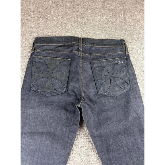 Habitual Jeans Women's Size 29 Dark Wash Bootcut Denim Pants The City - Picture 7 of 9